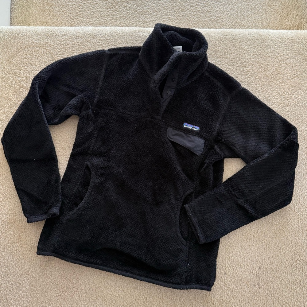 Patagonia Black Fleece Pullover Jacket